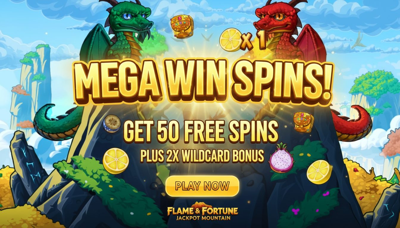 Flame & Fortune Jackpot Mountain-bonus