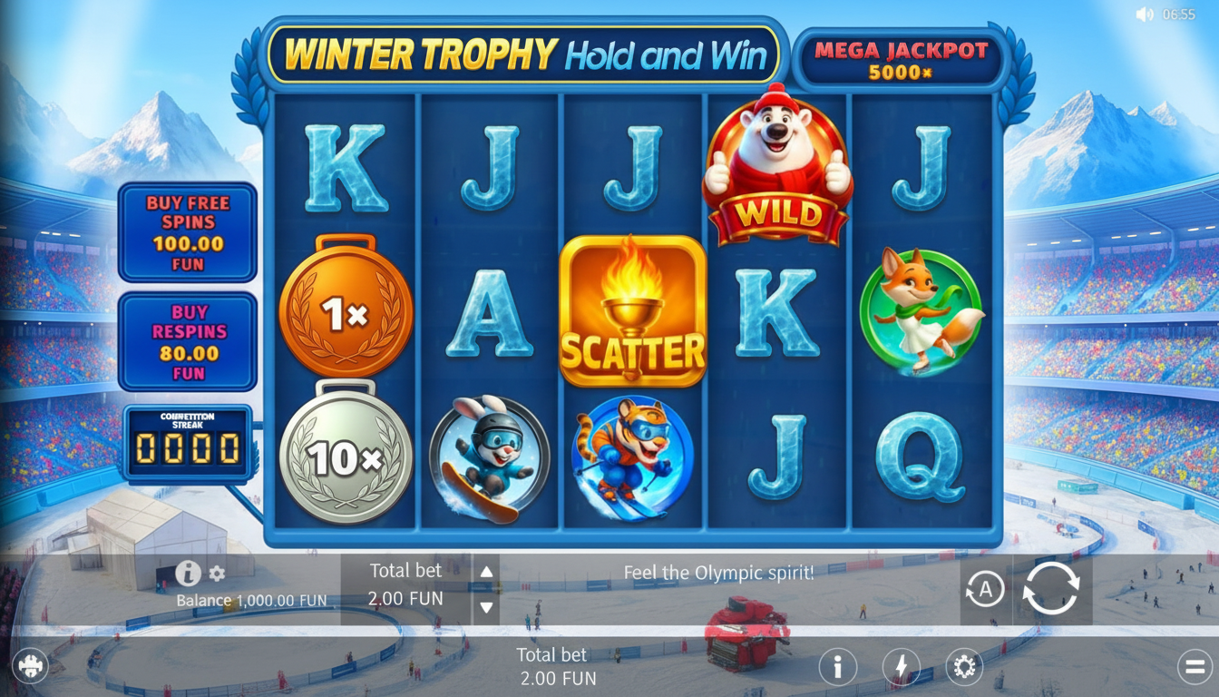 Winter Trophy Hold and Win