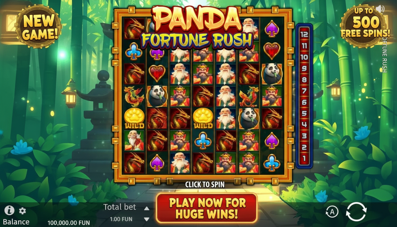 panda fortune rush-bonus