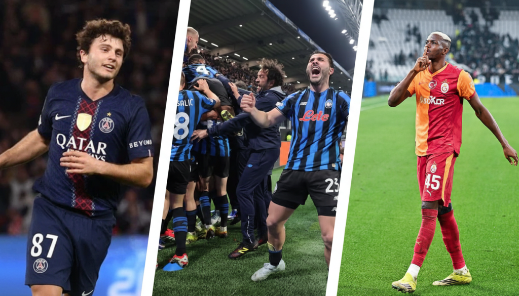 psg, atalanta, galatasaray