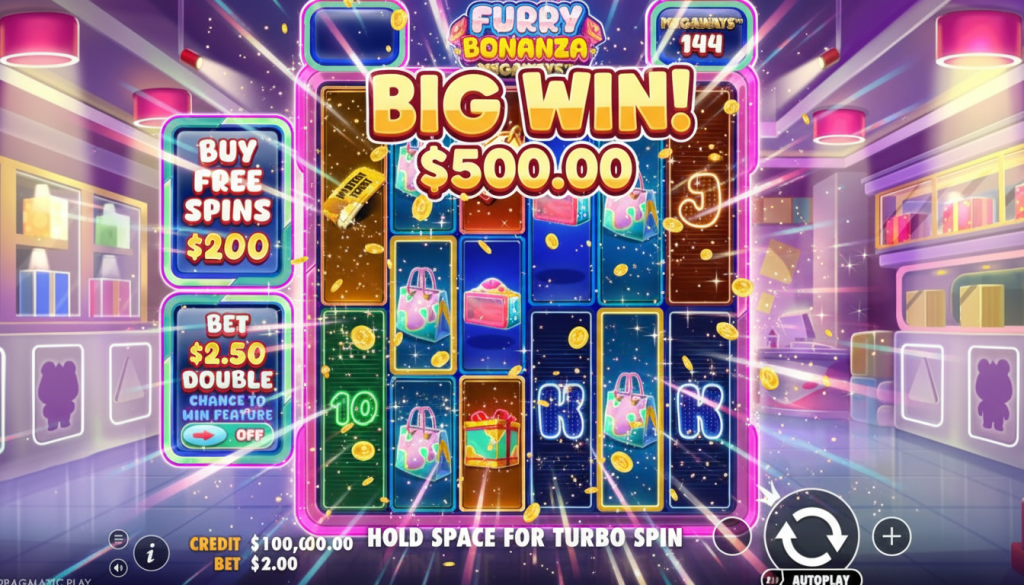 Furry Bonanza Megaways-bonus