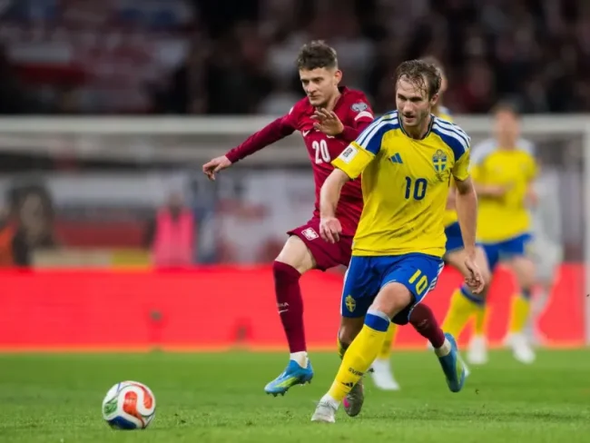 Suécia x Polônia