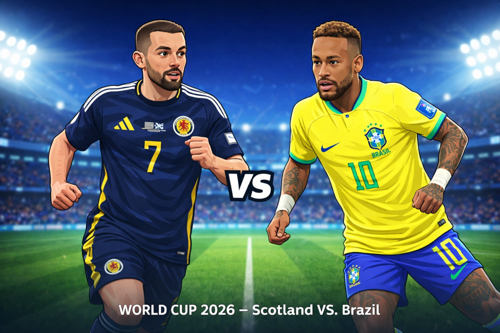 Escócia x Brasil