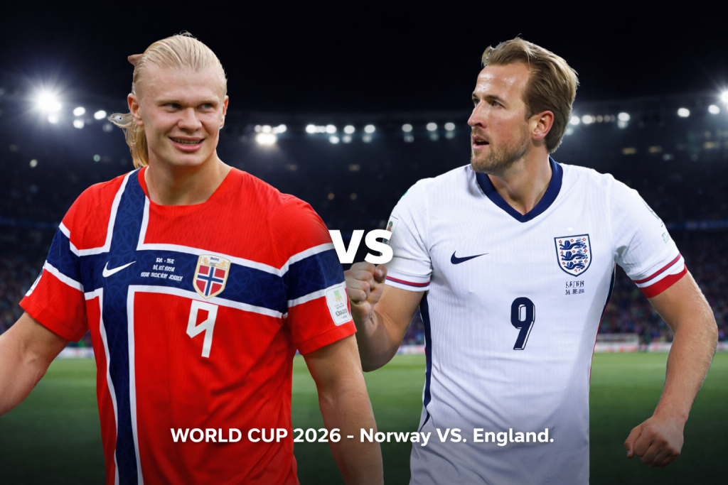 Apostas Copa do Mundo 2026 Norway vs England
