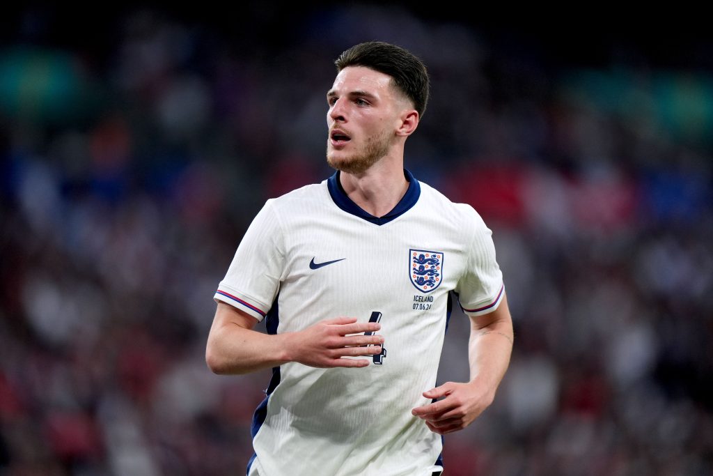 Seleção Inglesa Copa 2026- declan rice