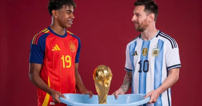 messi and yamal